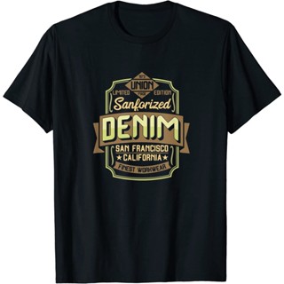 เสื้อยืด DENIM sanforized รุ่นลิมิเต็ดอิดิชั่น San Francisco California