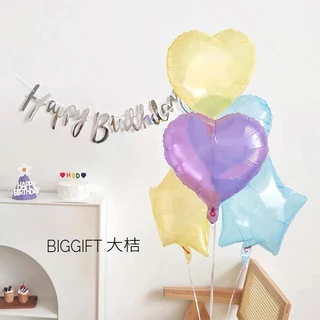 ลูกโป่งฟอยล์ หัวใจ ขนาด 5 10 18 32 สีด้าน สีแมท สีเงา นิ้ว ราคาถูก ส่งจากไทย