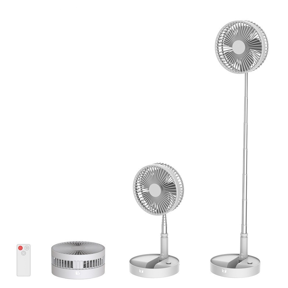 Fan Desktop fan pedestal fan พัดลมไร้สาย P10S/P10/P9S /P9มีแบตในตัว พับได้พกพา พัดลมตั้งพื้น พัดลมตั