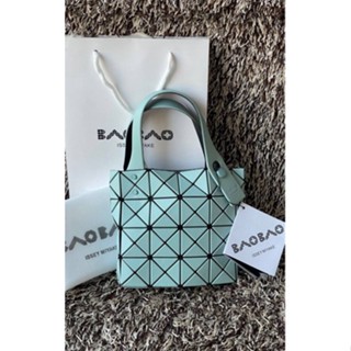 📮@1,490.-🎉🎉 BIG DEAL BIG SURPRISES 9 %🎉🎉+🛒ส่งฟรี EMS🛒💯BAO BAO ISSEY MIYAKE LUCENT BOXY MINI TOTE BAG