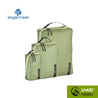 EAGLE CREEK PACK-IT ISOLATE CUBE SET XS/S/M กระเป๋าจัดระเบียบเสื้อผ้า น้ำหนักเบา ชุด 3 ชิ้น สี MOSSY GREEN