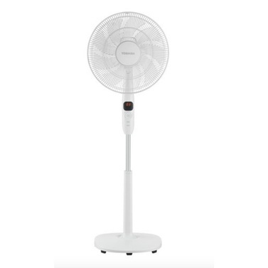 พัดลมและอะไหล่ ( มีคูปองลดเพิ่ม ) TOSHIBA พัดลมตั้งพื้น รุ่น F-DSY80TH(W)