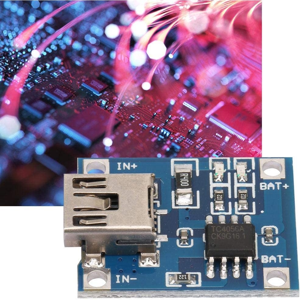 ส่งจากไทย TP4056 MiniUSB โมดูลชาร์จแบตลิเที่ยม 18650 3.7V 5V 1A Adapter LITHIUM DUAL PROTECTION BATT