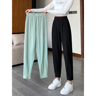 【40-100KG】Women Plus Size Casual Thin Pants C10021