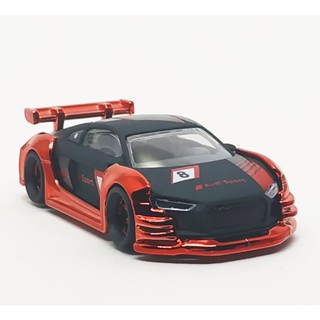 Majorette Audi R8 V10 - Tune Ups no.8 Matte Dark Green ล้อ 6SR Scale 1/58 (8cm) ไม่มี package