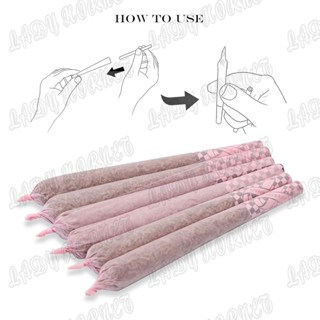 H013 พร้อมส่ง HORNET กรวยม้วนกระดาษ ขนาด 110 มม. สีชมพู 100 ชิ้น ต่อม้วน