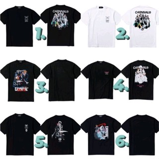 [ ของแท้ ] เสื้อยืด CARNIVAL® x Bleach "Welcome to soul society" Collection T-SHIRT ของใหม่ พร้อมส่ง