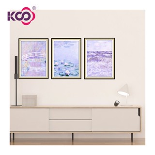 【KS】ภาพวาดปักเพชร ลายภูมิทัศน์สีม่วง 5D ขนาด 30x40 ซม. 40x50 ซม. DIY สําหรับตกแต่งบ้าน ห้องนั่งเล่น