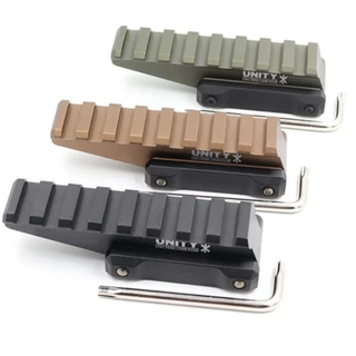 UNITY CNC Alloy Lettering Base Bracket สําหรับ T1/T2/55 Series กีฬากลางแจ้งขี่จักรยานอุปกรณ์จักรยาน