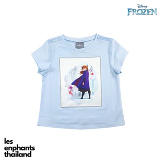 Frozen by เลซองฟอง 1F19J14 ( ) เสื้อคอกลมแขนสั้นเด็กหญิงลิขสิทธิ์ห้าง