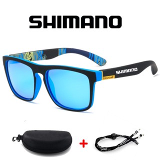 ✐☏✘Shimano แว่นตากันแดด Polarized Uv400 สไตล์คลาสสิก สําหรับผู้ชาย ขี่จักรยาน ตกปลา เดินป่า