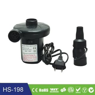 Electric Pump Dual purp เครื่องสูบลม ที่สูบลม ปั๊มเป่าลมยาง ที่สูบลมไฟฟ้า พกพา สูบลมไฟฟ้า 3 in 1 พกพาได้ พร้อมหัว 3 ขนาด