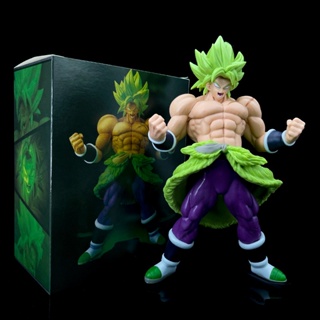 โมเดลฟิกเกอร์ PVC รูปปั้นอนิเมะ Dragon Ball Angry Broli ขนาด 23 ซม. ของเล่นสําหรับเด็ก