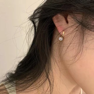 จากไทย 1วันถึง💕ต่างหูเพทายขนาดเล็ก | เรียบง่าย สวยหรูหรา | เข้ากับทุกการแต่งกาย สำหรับสุภาพสตรี