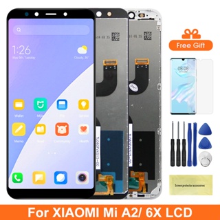 หน้าจอแสดงผลดิจิทัล Lcd 5.99 นิ้ว พร้อมกรอบ แบบเปลี่ยน สําหรับ Xiaomi Mi A2 MiA2 Mi 6X Mi6X