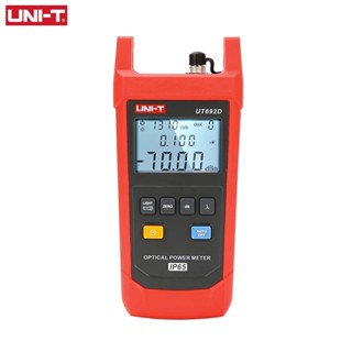 UNI-T  UT692D  UT692G UT693D เครื่องวัดพลังงานแสง  Optical Power Meter Measurement range -70-10dBm / -50-26dBm Wave Length Range: 800-1700nm