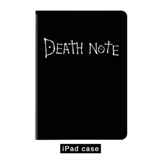 death Note เคสไอแพด air 4 5 mini 1/2/3/4/5/6 เคส ipad 10.2 gen 7 8 9  case iPad 2022 pro11 gen10 tri-fold cover pen slot