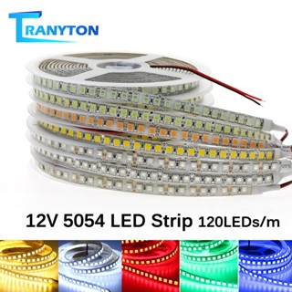 ☞✺ﺴDc12V สายไฟ Led 5054 ไฟริบบิ้นนีออน 120Leds/M ความสว่างสูง 12V Smd 5050 Rgb ไดโอดยาว 5เมตร