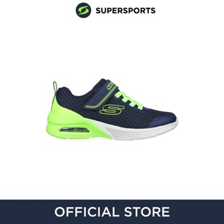 SKECHERS Microspec Max - Gorvix รองเท้าลำลองเด็กผู้ชาย รองเท้าผ้าใบ