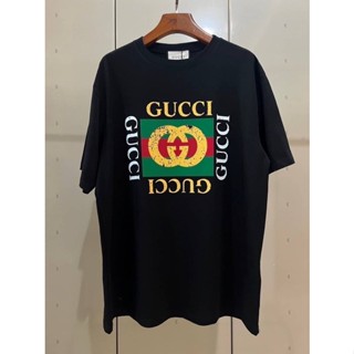 เสื้อแขนสั้น กุชชี่ VINTAGE PRINT TSHIRT S-XL