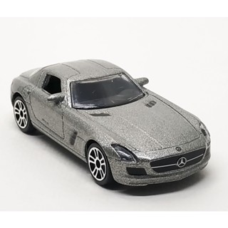 Majorette Mercedes Benz SLS Silver ล้อ D5S Scale 1/59 (8cm) ไม่มี package