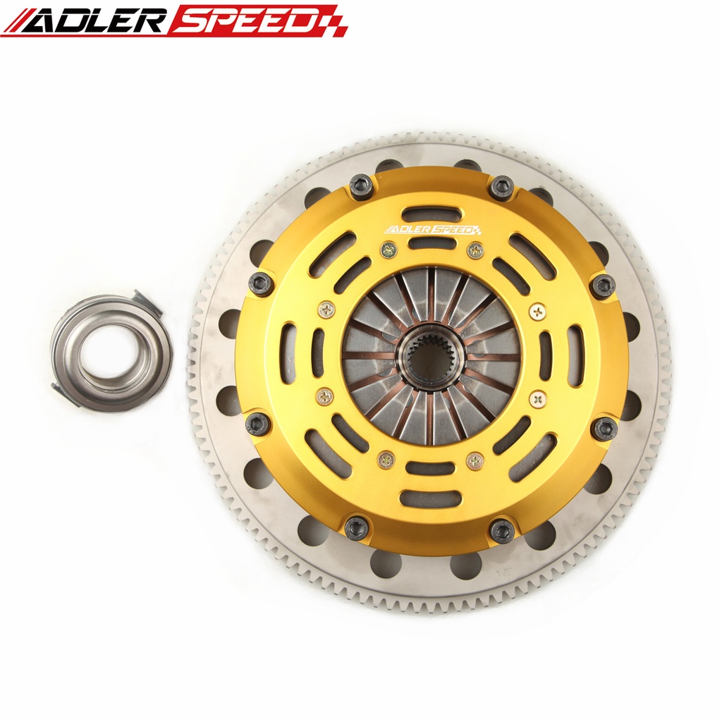 ADLERSPEED Racing Clutch Twin Disc Kit สําหรับ 1990-2005 Mazda Miata MX-5 1.6L 1.8L