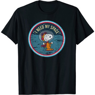 ถั่วลิสง Snoopy ฉันต้องการเสื้อยืดอวกาศ