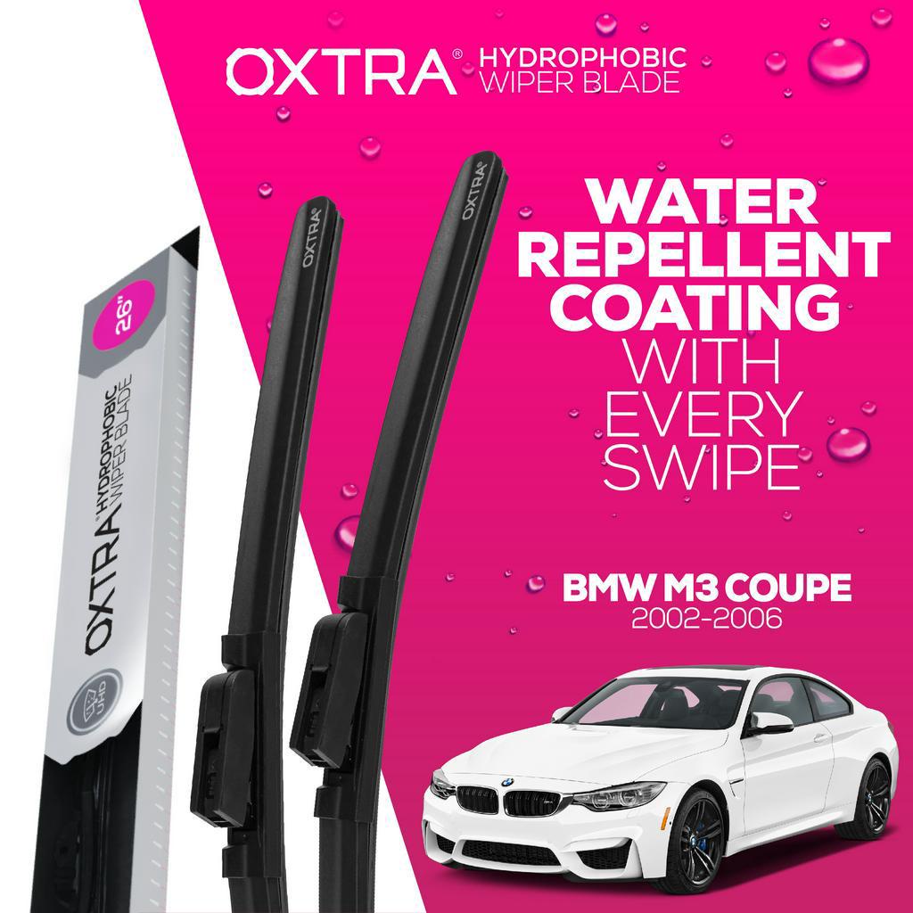 ที่ปัดน้ำฝน Trapo Hydrophobic BMW M3 Coupe (2002-2006) 1 Set