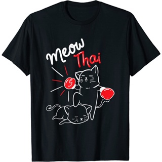 Meow Thai I muay Thai Boxing I muay Thai เสื้อยืด