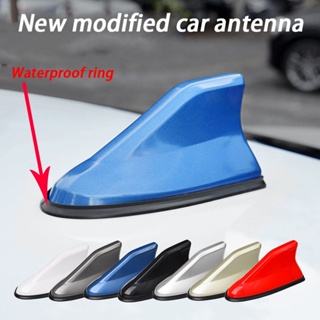 Car shark fin retrofit antenna tail wing retrofit special with signal radio antenna decoration no punching is applicable to all cars