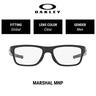 OAKLEY OPHTHALMIC MARSHAL MNP OX8091 - SATIN BLACK (809101) Size 55 CLEARแว่นตา