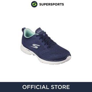 SKECHERS GO WALK 6™ - High Energy รองเท้าลำลองผู้หญิง รองเท้าผ้าใบ