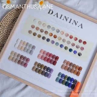 🇹🇭พร้อมส่ง🇹🇭สีเจล ไซรับ DAININA 36 สี แถมชาทสีฟรี