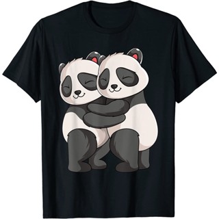 เสื้อยืด PANDA Lover เด็กผู้หญิงผู้หญิง PANDA