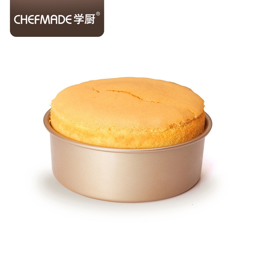พิมพ์เค้กกลมเทฟล่อน  WK9031 Chefmade  6 นิ้ว  ขนาด 16.8x5.1cm. หยกออนไลน์