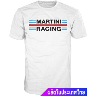 เสื้อยืดผ้าฝ้ายพิมพ์ลาย เสื้อยืดครอปผู้ชายและผู้หญิง Dalesbury Martini Racing Clic T-Shirt discount รุ่นคู่S-5XL