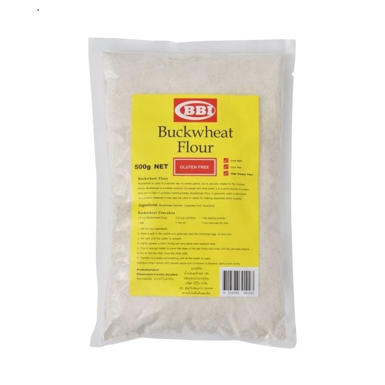 แป้งบัควีท (BBI) ขนาด 500g. หยกออนไลน์