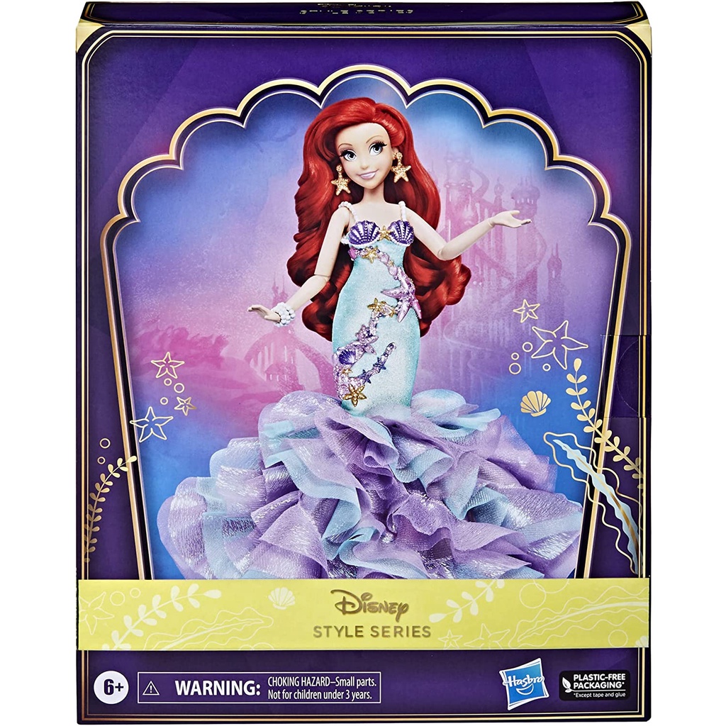 Disney Princess Style Series Ariel Fashion Doll Deluxe Collector Doll F5005 ตุ๊กตาเจ้าหญิงดิสนีย์ แอเรียล แฟชั่น F5005