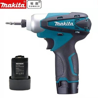 ใหม่ Makita ไขควงกระแทกไฟฟ้าไร้สาย TD090 แรงบิดสูง 2023