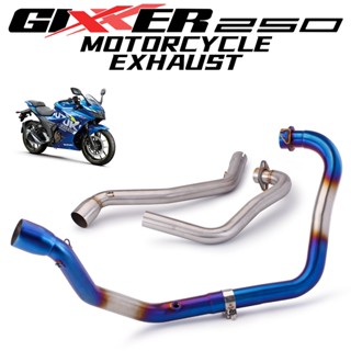 ท่อไอเสียคาร์บอน GP สําหรับรถจักรยานยนต์ SUZUKI GIXXER 250 GIXXER250 SF250