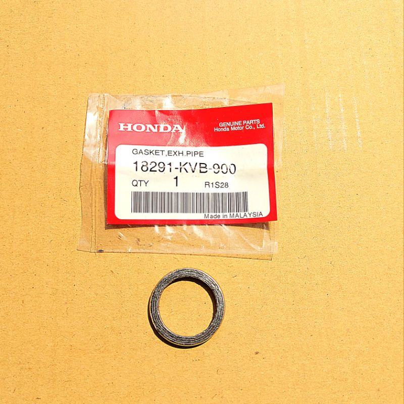 ปะเก็นคอท่อไอเสีย Honda Scoopy,Zoomer X,Moove,Pcx125,Spacy-i,click110,Airblade,Icon " 18291-KVB-900 " แท้เบิกศูนย์ HONDA