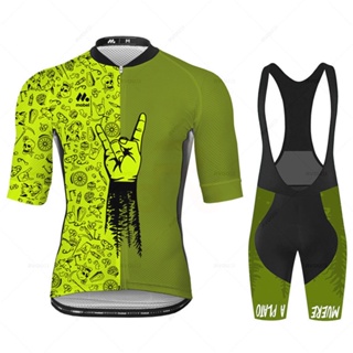 เสื้อกีฬาแขนสั้น ลายทีมจักรยาน MTB แฟชั่นฤดูร้อน สําหรับผู้ชาย 2024