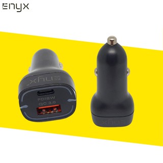 ลำโพง ที่ชาร์จในรถ 30W,36W ENYX SUPREME CAR CHARGER USB-C PD 18W + USB QC 3.0