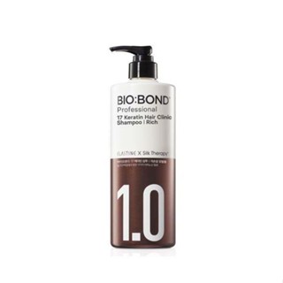 Silk THERAPY Bio:bond Professional แชมพูเคราติน 17 ชนิด สูตรเข้มข้น 450 มล.