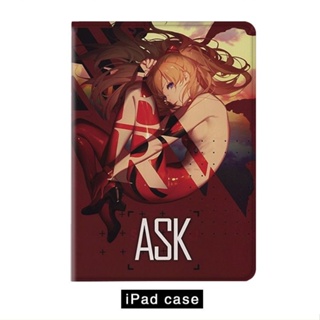 EVA Asuka เคสไอแพด gen 7 8 9 เคส ipad mini 1/2/3/4/5/6 air 3 4 5 case 10.9 gen10 2022 pro11 tri-fold case pen slot