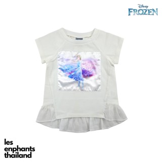 Frozen by เลซองฟอง 1F19J15 ( ) เสื้อคอกลมแขนสั้นเด็กหญิงลิขสิทธิ์ห้าง