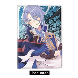 Genshin Kamisato Ayato เคสไอแพด air 4 5 mini 1/2/3/4/5/6 เคส ipad 10.2 gen 7 8 9 2022 pro11 10.9 gen10 case pen slot