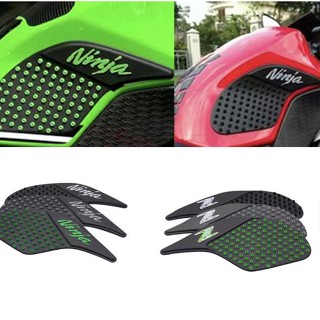 กันลื่นข้างถัง กันลื่น Kawasaki Z250 Z300 Ninja250 300 400 zx6r zx10r  ER-6R ER6R  3 เมตรถังเลื่อนสติ๊กเกอร์ป้องกันเข่าด้านสติ๊กเกอร์