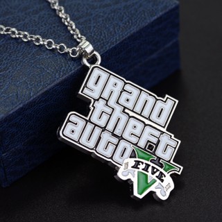 Grand Theft Auto สร้อยคอตัวอักษร GTA เกมออนไลน์อะไหล่รถยนต์