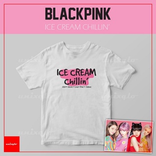 🌟​พร้อมส่ง​🌟 Blackpink "Ice Cream Chillin" Inspired Shirt | BLACKPINK "ICE CREAM CHILLIN" INSPIRED T-SHIRT